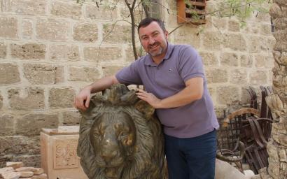 Памятник Иорданскому льву 
