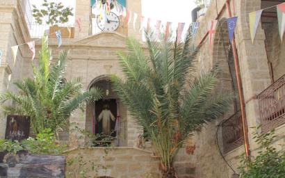 Внутри монастыря Герасима Иорданского